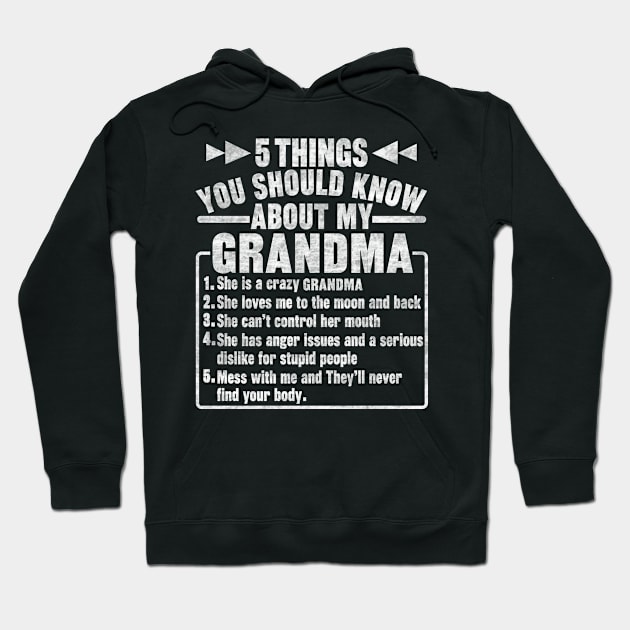 5 Things You Should Know About My GRANDMA Hoodie by SilverTee